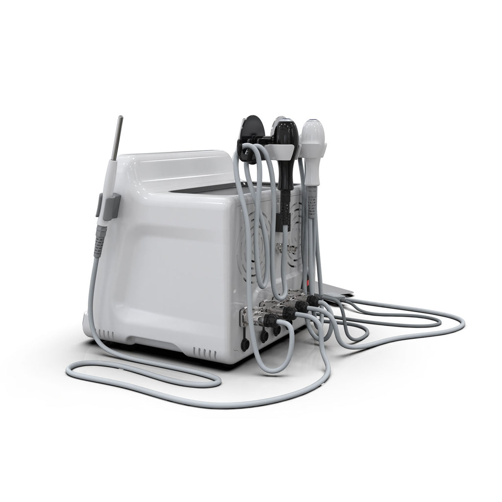 448 kHz RF Deep Wave - Diatermia Głęboka - tył urządzenia