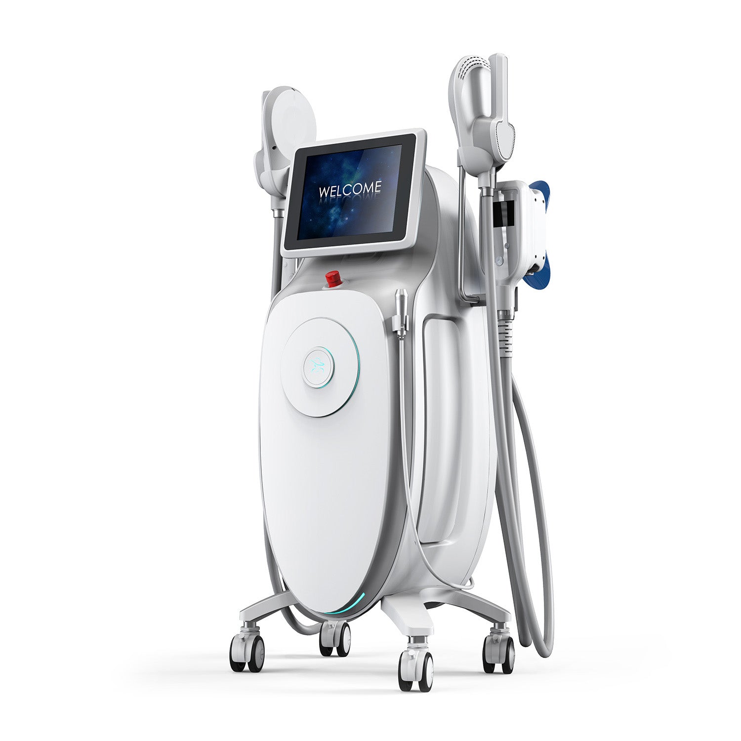 Kriolipoliza + elektrostymulacja mięśni EMS Cryo Basic - prawy bok