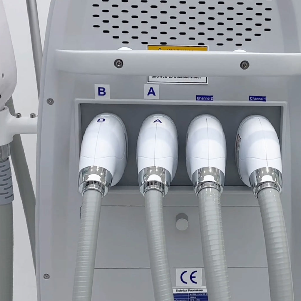 Kriolipoliza + elektrostymulacja mięśni EMS Cryo Basic - przyłącza