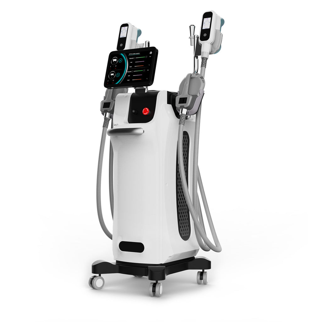 Kriolipoliza + elektrostymulacja mięśni EMS Cryo Pro - prawy bok