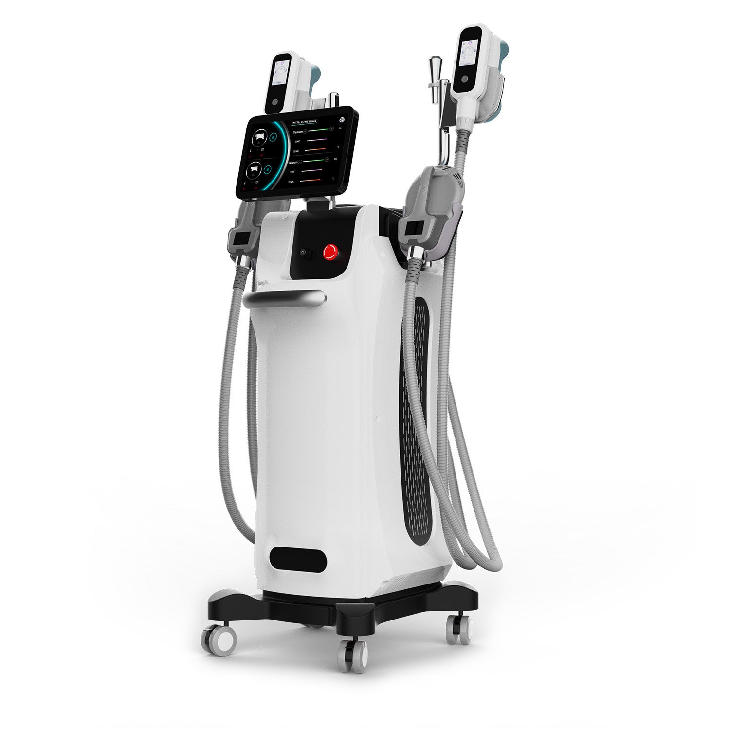 Kriolipoliza + elektrostymulacja mięśni EMS Cryo Pro - prawy bok