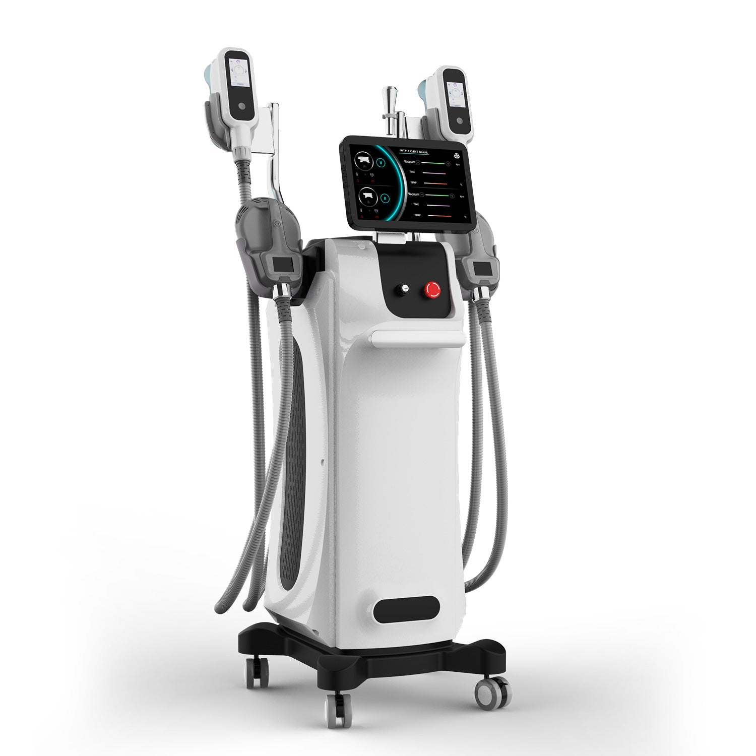 Kriolipoliza + elektrostymulacja mięśni EMS Cryo Pro - lewy bok