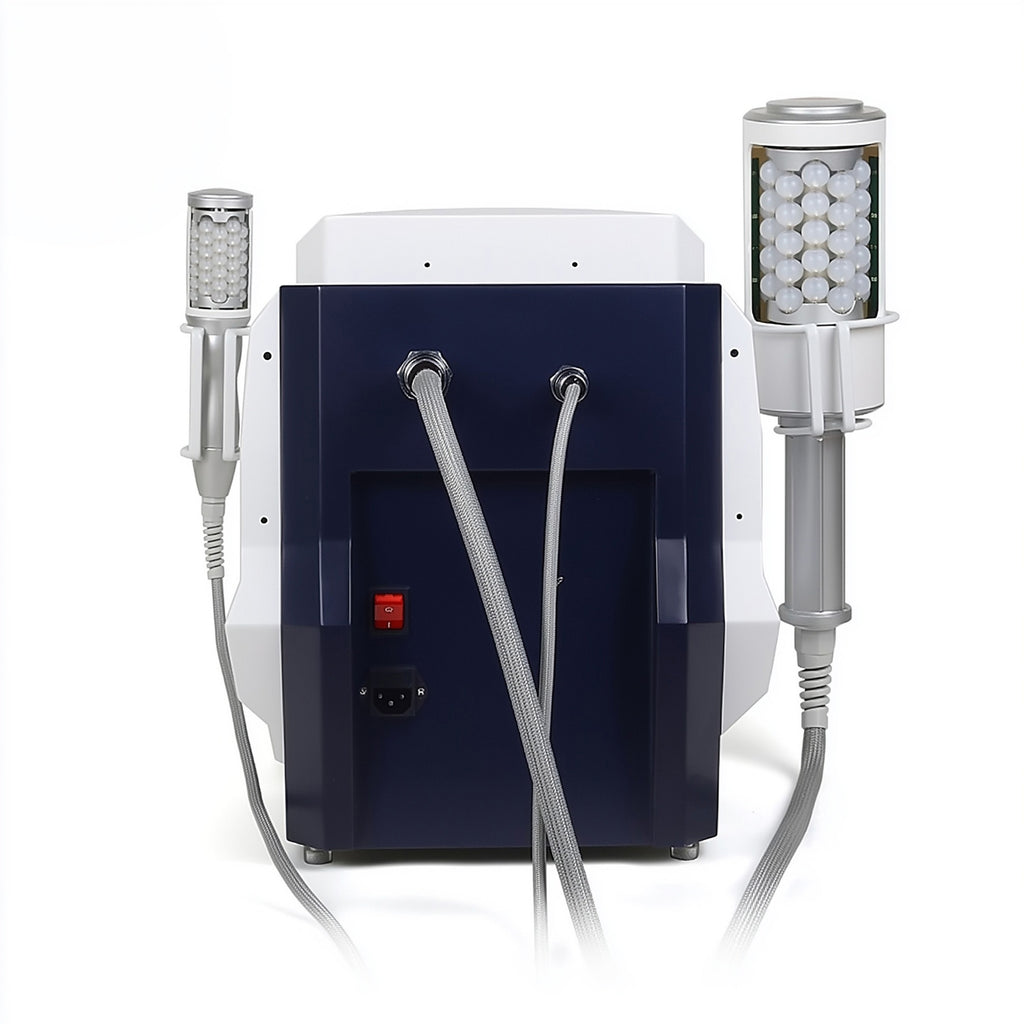 Endermomasaż z mikrowibracją i IR - tył urządzenia