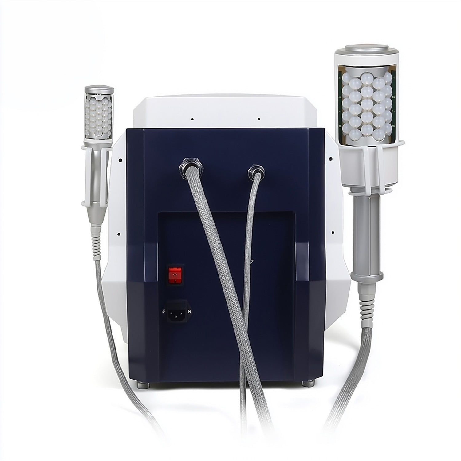 Endermomasaż z mikrowibracją i IR - tył urządzenia