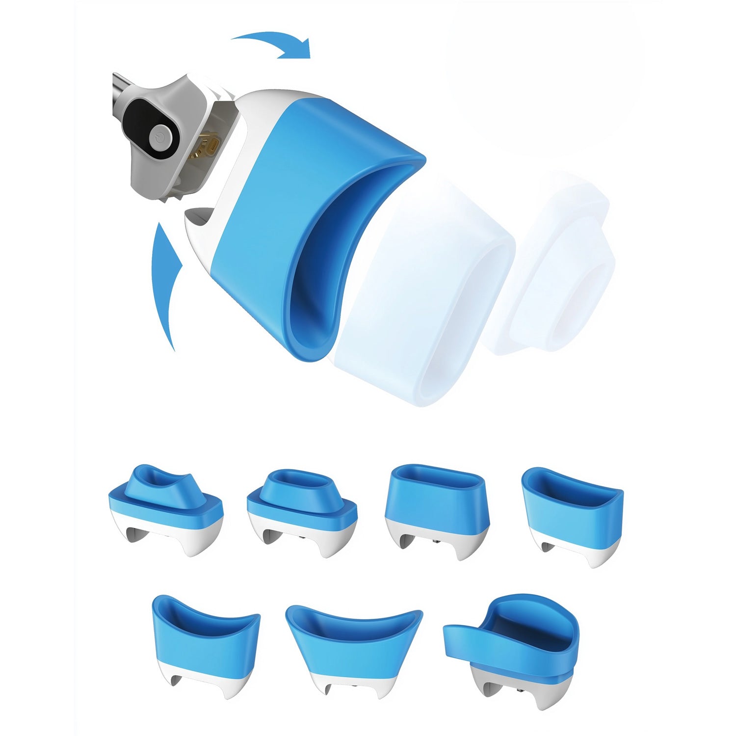 Kriolipoliza CoolGlamor 360° - głowice