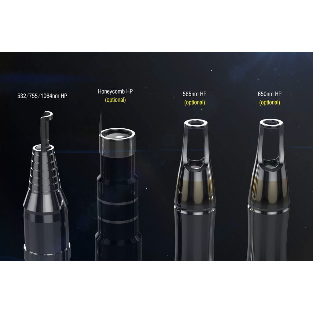 Laser pikosekundowy Nd:YAG 5D PicoIris - końcówki zabiegowe