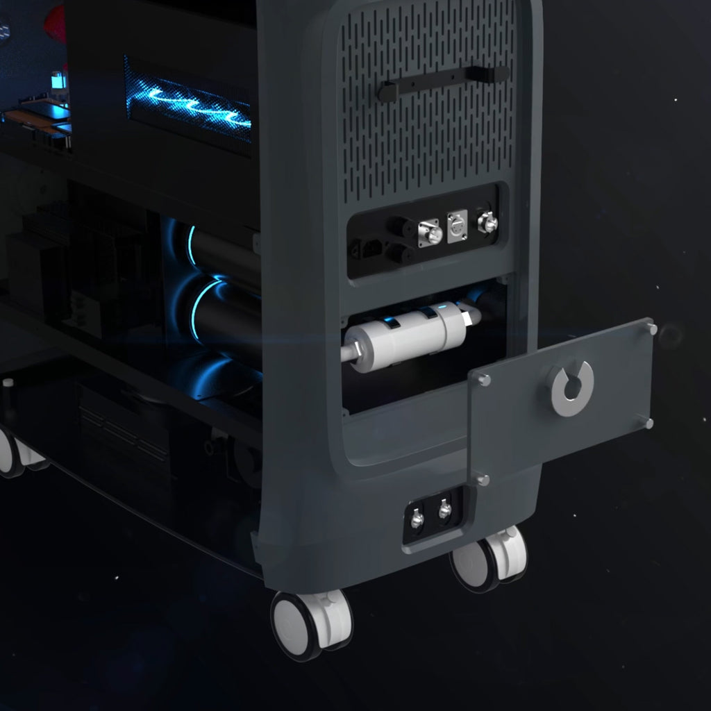 Laser pikosekundowy Nd:YAG 5D PicoIris - system chłodzenia