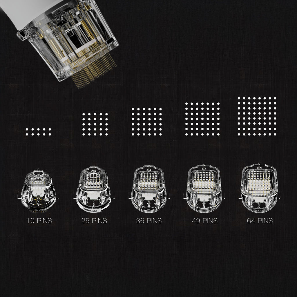 Radiofrekwencja mikroigłowa próżniowa Fraxin Pro Vacuum - kartdridże mikroigłowe